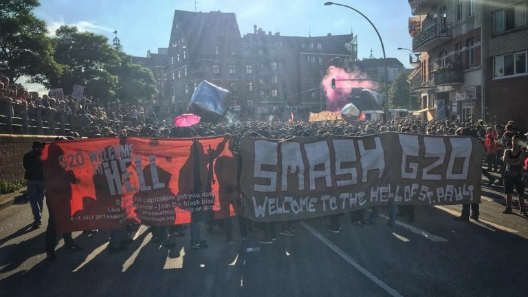 Протестиращите се зарекоха да смажат Г-20