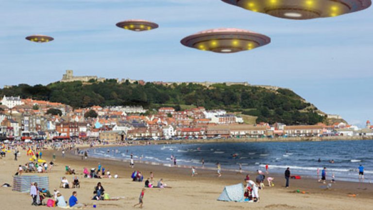 В. Sun съобщава новината за НЛО-столицата
