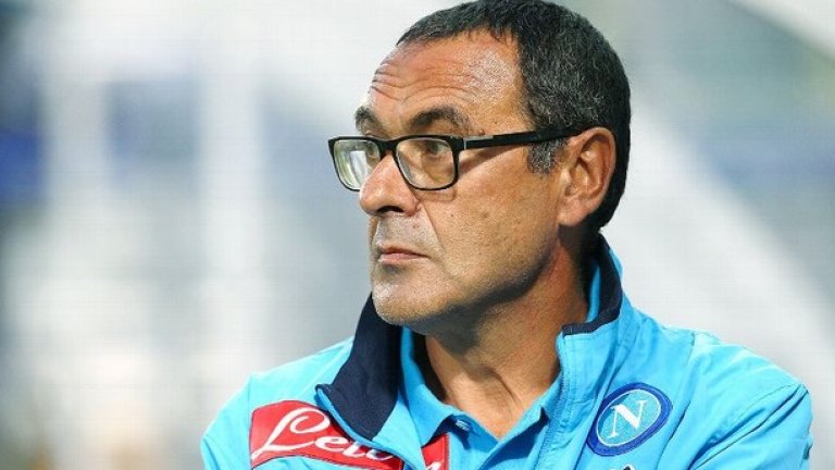 Сари бе назначен за треньор на Наполи миналото лято.