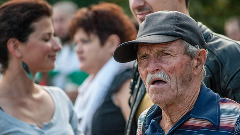 На този протест хората са от всички възрасти