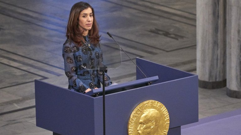 Надя Мурад: От жертва на терор и мъчения до Нобеловата награда