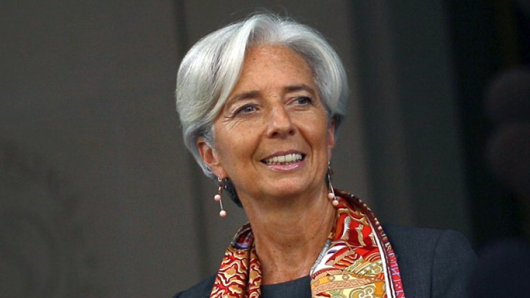 3. Кристин Лагард - председател на Международния валутен фонд (62 г.), Франция