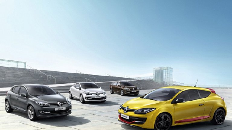 Промените обхващат цялата фамилия Renault Megane