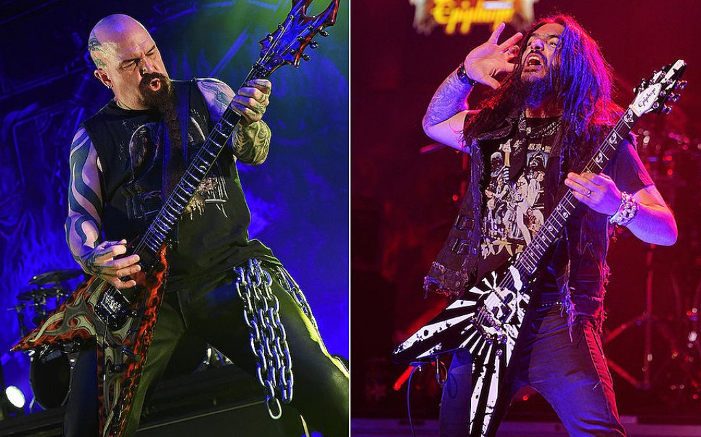 Кери Кинг срещу Роб Флин

Китаристът на Slayer и фронтменът на Machine Head влязоха в препирня в публичен форум през 2001 г., която прерасна в дълго продължила вражда. Кери Кинг определи Machine Head като „продажници“, когато говореше за техния албум Supercharger и обясни, че бандата не прави истински метъл.
Последваха шест години на разменени обидни реплики, като в единия случай Флин отсече, че Кери Кинг прилича на член на групата Right Said Fred, известна с гей химна I’m Too Sexy. Все пак през 2007-а Кинг и Флин заровиха томахавките.