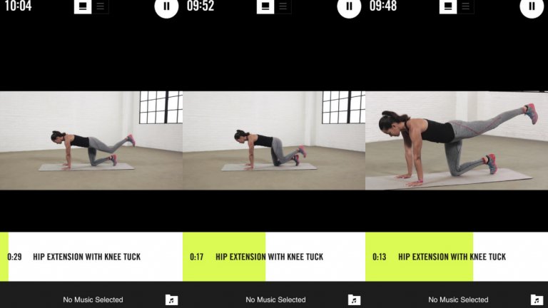 Екстензии за бедра – 30 сек (15 сек на крак)