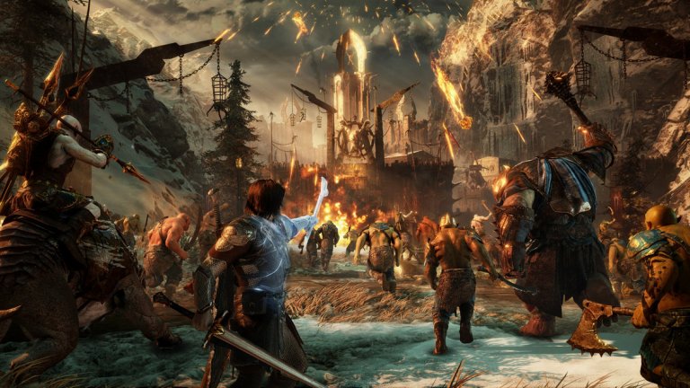 Middle-earth: Shadow of War
платформи: PS4, Xbox One, PC
излиза на: 10 октомври
Middle-earth: Shadow of War е заслуженото продължение на неочаквания хит от 2014 г. Middle-earth: Shadow of Mordor. След успеха на оригинала, очакванията към втората част са огромни и по всичко личи, че те ще се оправдаят. Играта продължава историята на главния герой Талион, който поема на ново мрачно приключение в Средната земя. Основната разлика този път изглежда е в мащабите - всичко в Shadow of War е по-голямо и по-епично, именно с цел да се пресъздаде възможно най-достоверно духа на класическата трилогия на Дж. Р. Р. Толкин и атмосферата в света на „Властелинът на пръстените”. 
Особен акцент пада върху големите масови битки, както и върху познатата, но вече разширена Nemesis система, чрез която останалите персонажи в света помнят и реагират на вашите действия. Shadow of War ще бъде придружена и от мобилна игра за iOS и Android, която също не изглежда лошо и може да е добър начин да продължите пътуването си в Средната земя, дори когато не сте пред телевизора.