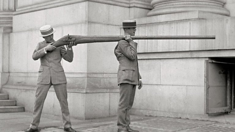 Оръжие за лов на патки, началото на 20 век