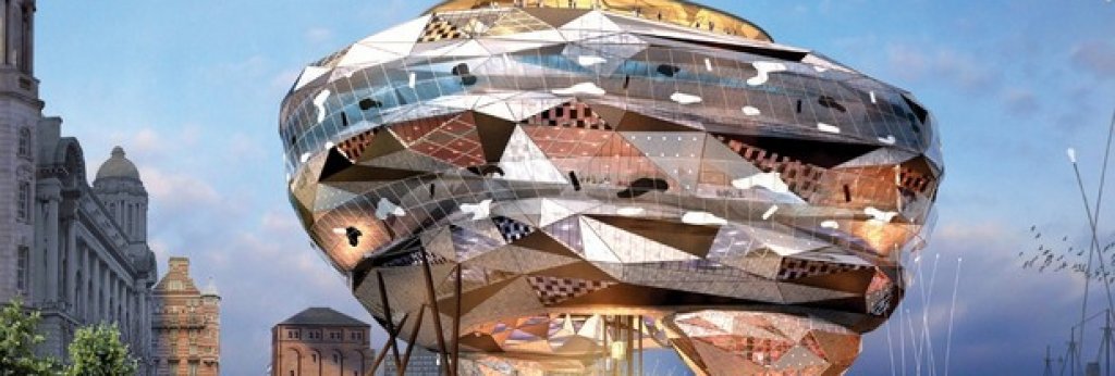 Fourth Grace, Уил Алсоп

Това чудо на архитектурата е проектирано като централен елемент на преобразуването на Ливърпул в европейска столица на културата през 2008 г. 

В крайна сметка единствените останки от "Облака" на Алсоп са тези странни изображения. 

Концепцията, наречена "диамантеният бокс" от Guardian, печели архитектурният конкурс през 2002 г. за допълнение към "трите грации" на Ливърпул - сградите на Пристанището на Ливърпул, Royal Liver Building и Cunard Building. 

Първоначалният бюджет на "Облакът", проектиран като комплекс от музеи и търговски обекти,  скача от 228 млн. лири до 324 млн. лири само за 2 години. Така противоречивият проект е изоставен завинаги. 