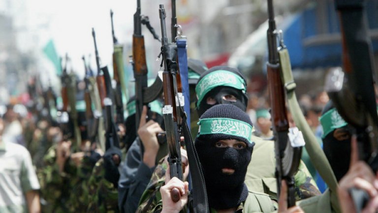 Членове на военното крило на Хамас