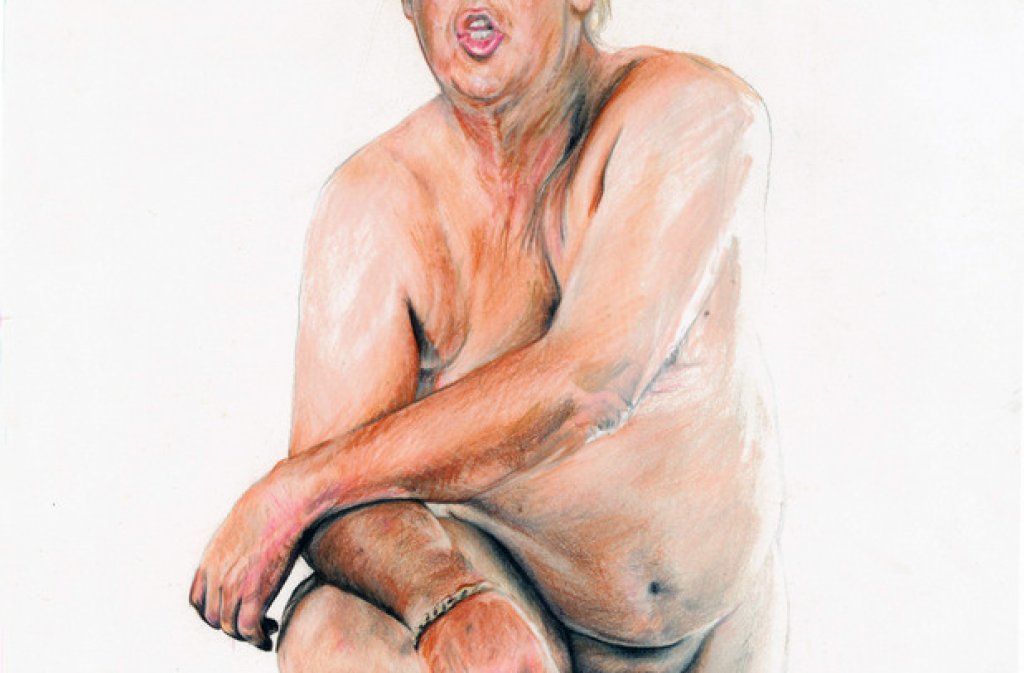 Рисунката на Тръмп от Илма Гор е използвана за основа на статуите