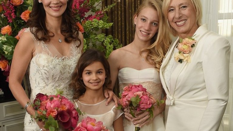 Юлия има две дъщери от предишен брак