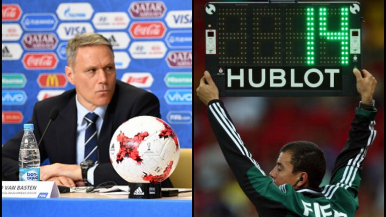 Четвърта смяна
Четвъртата смяна отдавна се обсъжда като възможност, ако мачът влезе в продължения. Марко Ван Бастен, който понастоящем е ръководител отдел техническо развитие към ФИФА, обяви, че е дошло време на Купата на конфедерациите да се изпробват системата за видео повторения, както и правото на четвърта смяна.