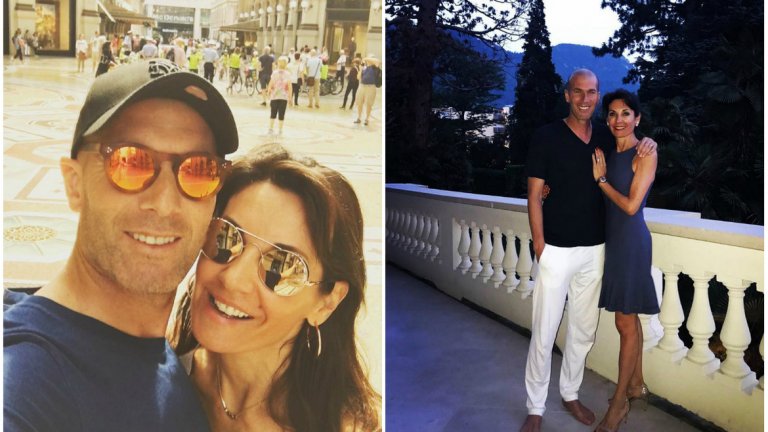 Зидан отпразнува успешния сезон като заведе съпругата си в Италия