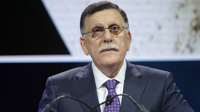 Ген. Халифа Хафтар отказа да подпише споразумението с премиера Файез Сераж (на снимката), въпреки посредничеството на Русия и Турция