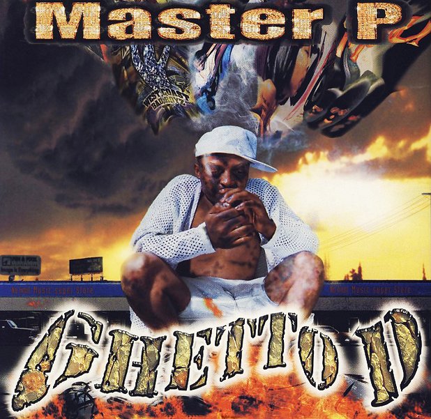 Албумът на Master P, Ghetto D (1997)

Обложката на албума показва мъж, който пуши крек. Заради цензурата обаче фигурата му е премахната от обложката.


