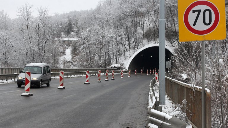 Герджиков похвали ремонта на тунел "Ечемишка"
