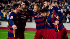 Барселона постигна втора победа над Билбао и с общ резултат 5:2 продължава на полуфиналите за Купата на краля