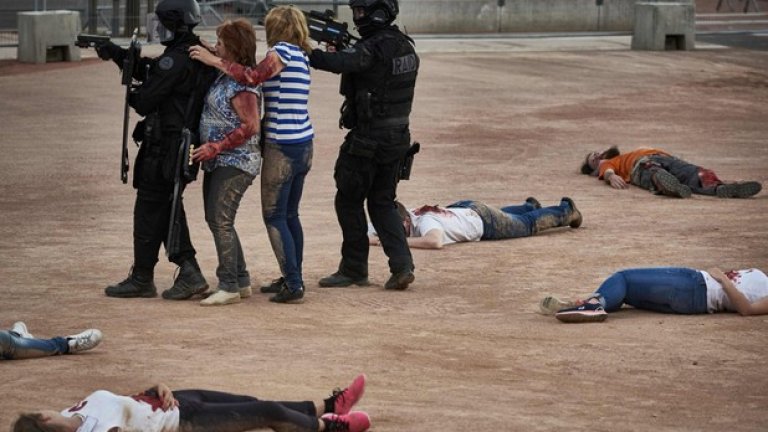 Оттренириха ситуация с бомба и въоръжен терорист на Евро 2016