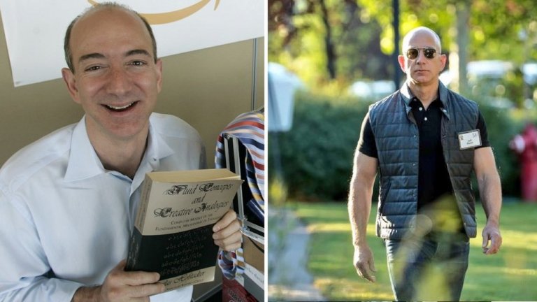 От старомоден книжар Безос се превърна в един от най-добре облечените мениджъри