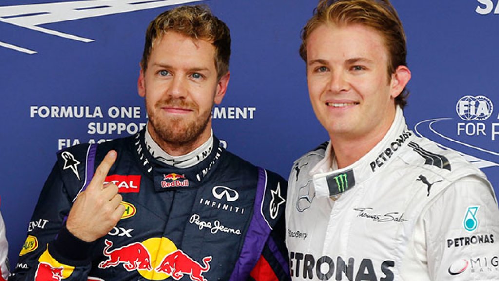 vettel rosberg f1