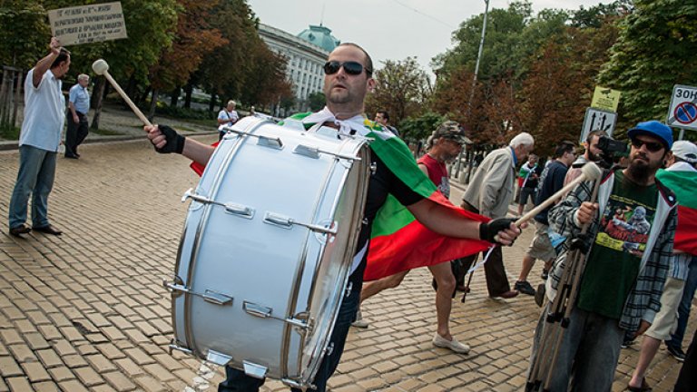 След кафето - блокади