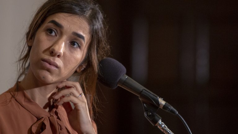 Надя Мурад: От жертва на терор и мъчения до Нобеловата награда