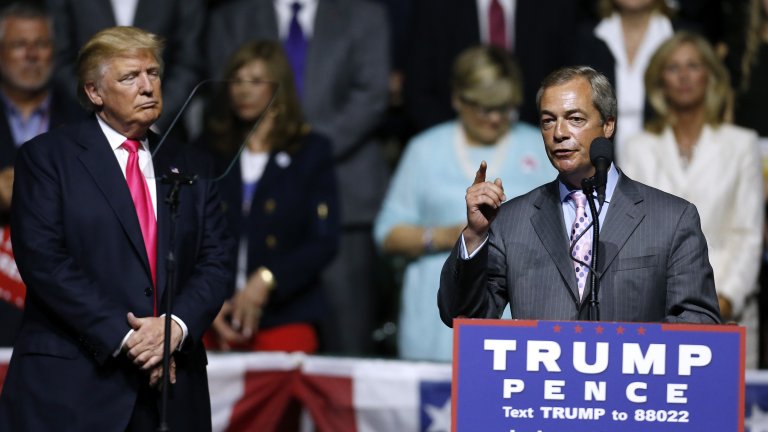 Крайнодесните в Европа стискат най-силно палци на сегашния президент на САЩ