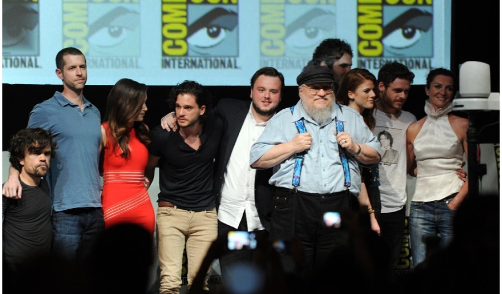 На Comic Con панела през 2013-а в Сан Диего с екипа на сериала