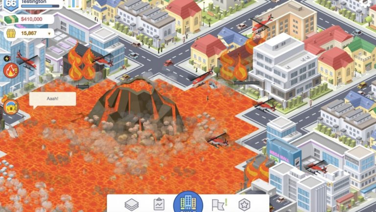 Pocket City (iOS, Android; 7.69 лв.)
Жанрът за градоустройствени симулации може да се окаже труден за пресъздаване на мобилно устройство, тъй като многото взаимосвързани части, които трябва да управлявате, могат да доведат до тромав интерфейс (или поне до много менюта и действия). Pocket City е впечатляваща не само защото е интуитивна за игра, а защото притежава всички функции, които бихте искали в една комплексна симулация - управлявате енергетика и водоснабдяване, пожарната и полицейските служби, търсенето на жилища и заетостта, природните бедствия и борбата за разширяване, строите нови сгради и откривате нови функции, които постоянно отключвате, докато подобрявате града си и качвате нива. Също така не съществуват микротранзакции, така че да можете да се впуснете в игра без ограничения. Pocket City е идеалният начин да се отпуснете в движение, но е и трудно да спрете да играете, когато вече стигнете до дестинацията си.