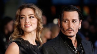 Amber Heard and Johnny Depp
