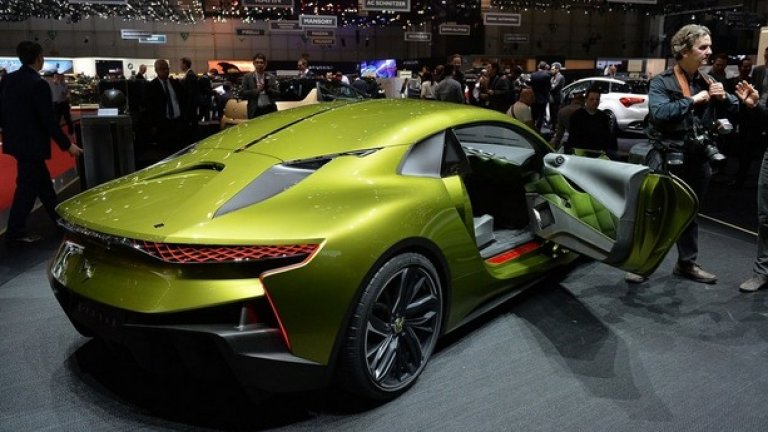 Премиерата на E-Tense предизвика сериозен интерес в Женева