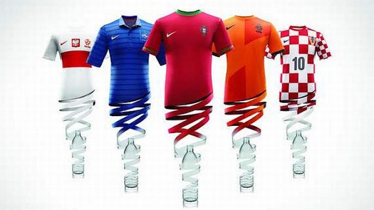 Всички 16 страни-участнички на Евро 2012 показаха своите екипи за финалите. Някои от тях запазиха традиционния си облик, а други станаха жертви на модата. Избрахме петте най-добре и петте най-зле изглеждащи нововъведения, които можете да видите в това слайдшоу