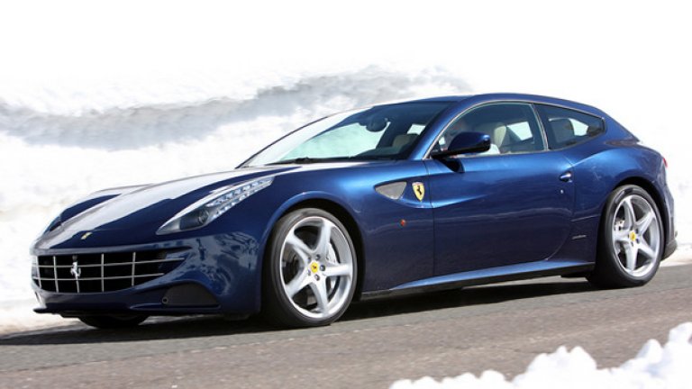 Ferrari с каросерия тип shooting brake - среща се рядко и е много бърз