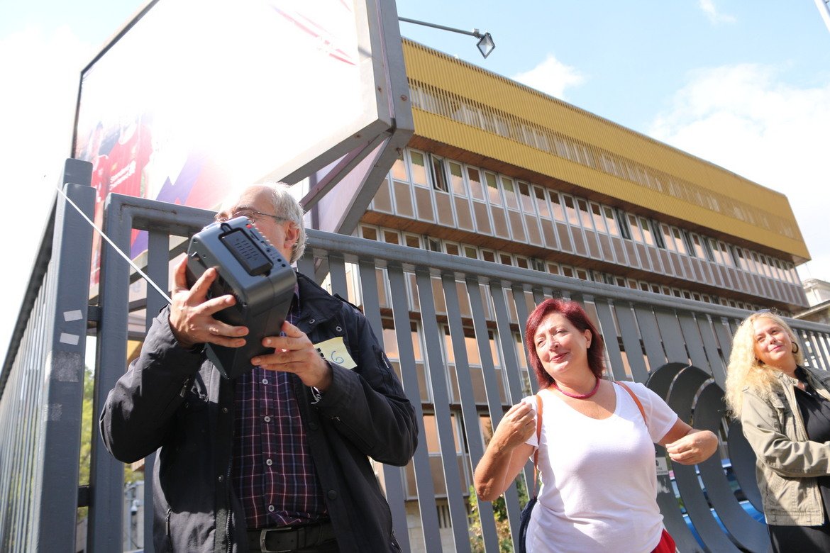 Жива верига на журналисти от БНР до Телевизионната кула