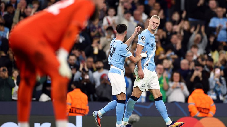 Холанд сложи в джоба си Меси, Роналдо и Мбапе