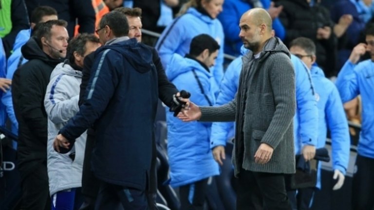 Сари беше бесен след поражението, но това не го оправдава, че не стисна подадената му ръка.