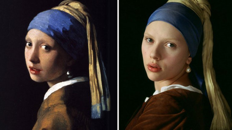 “Момичето с перлената обица” от Йоханес Вермер