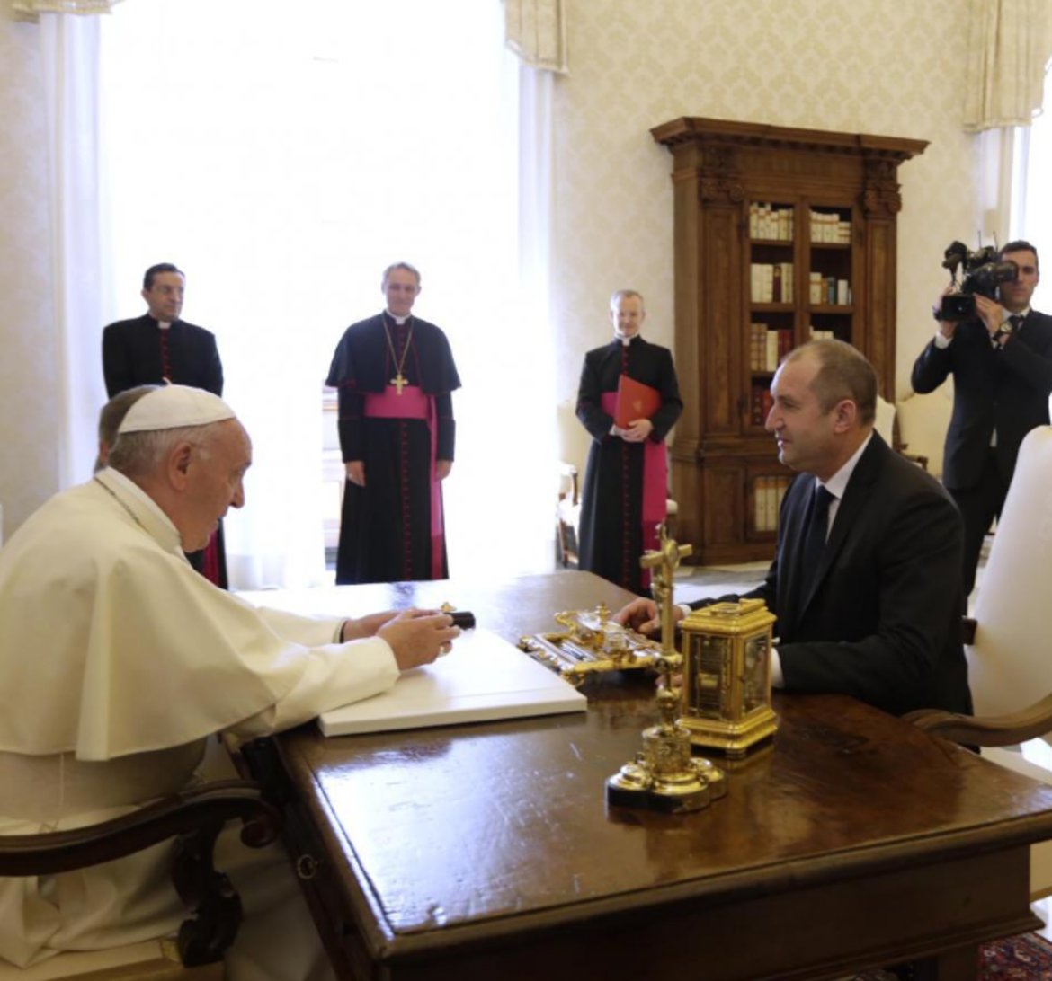 Аудиенцията на папа Франциск и Румен Радев