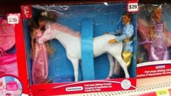 Барби и Кен...с кон