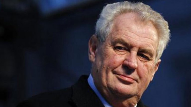 Първите стъпки на чешкия президент - към еврозоната