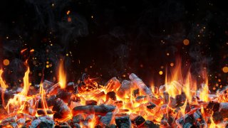 Според легендите на аборигените, този пожар е запален от сълзите