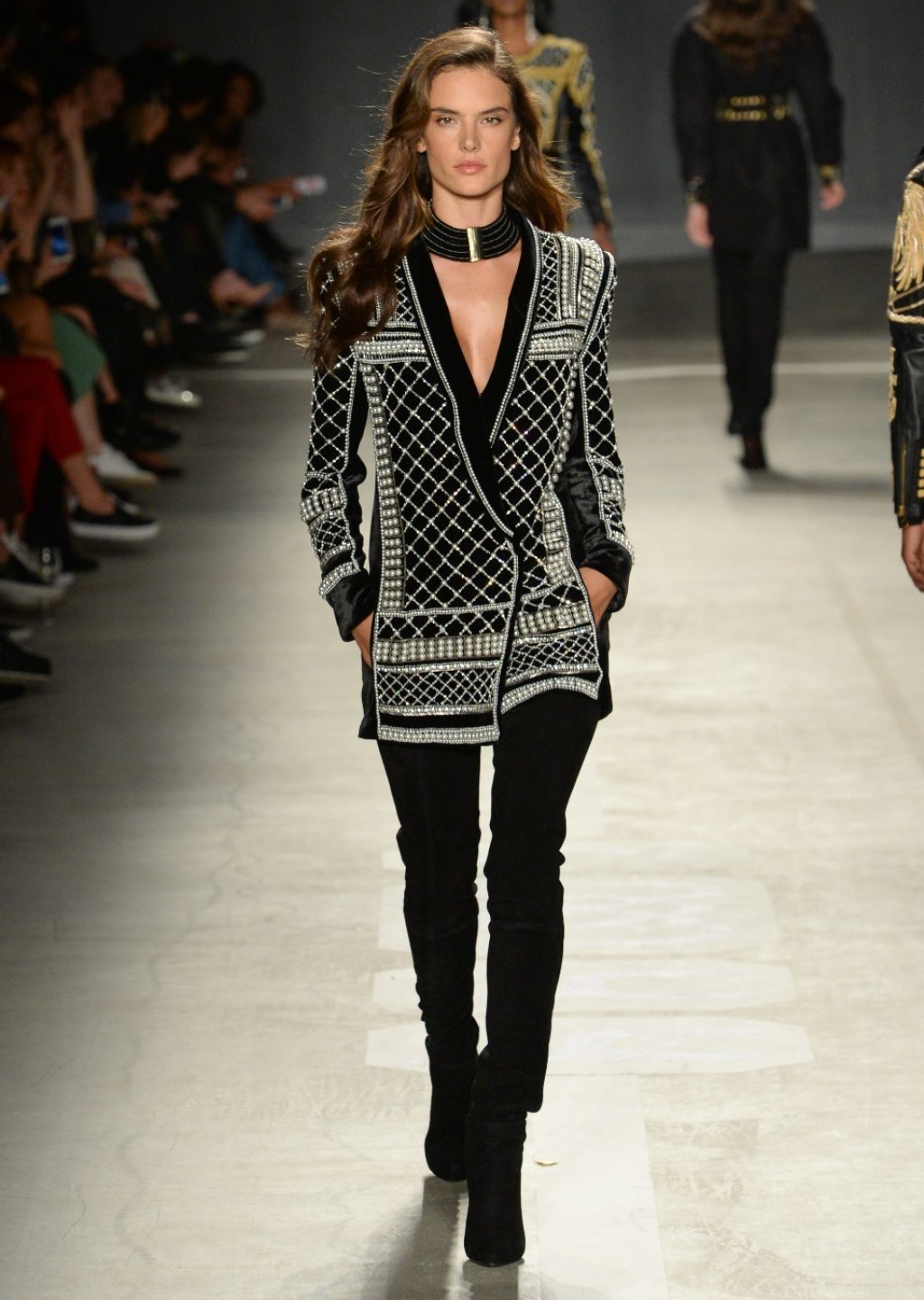Колекцията Balmain x H&M направи своя световен моден дебют в Ню Йорк 