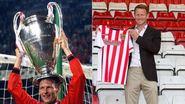 Теди Шерингам. Човекът, влязъл като резерва и изравнил резултата в онази нощ на "Ноу Камп", отиде в Тотнъм през 2001 г. Отказа се през 2008 г., след като носи екипа на Портсмут, Уест Хем и Колчестър. През 2014 г. бе назначен за треньор на нападателите в Уест Хем, а през май 2015 г. - за мениджър на Стивънидж. След серия слаби резултати бе уволнен през февруари 2016 г.