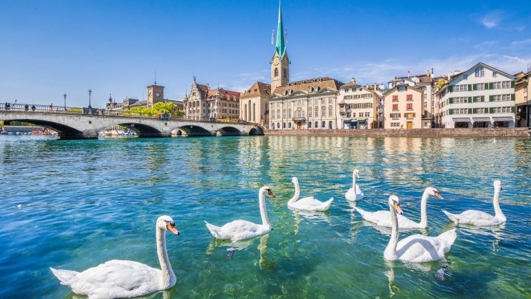 Цюрих
Един поглед е достатъчен, за да разберете защо е един от най-скъпите градове в света. Финансовата столица на Швейцария, разположена в северния край на езерото Цюрих, е известна със своите крайбрежни алеи, изключително скъпи бутици и много, много изискан шоколад. 
Това е най-скъпото място в Швейцария за намиране на къща под наем и 
наистина има дългогодишна репутация на скъп град. Това важи както за редовните разходи за живот, така и за недвижимите имоти. За щастие, нетното заплащане е сред най-високите в света.