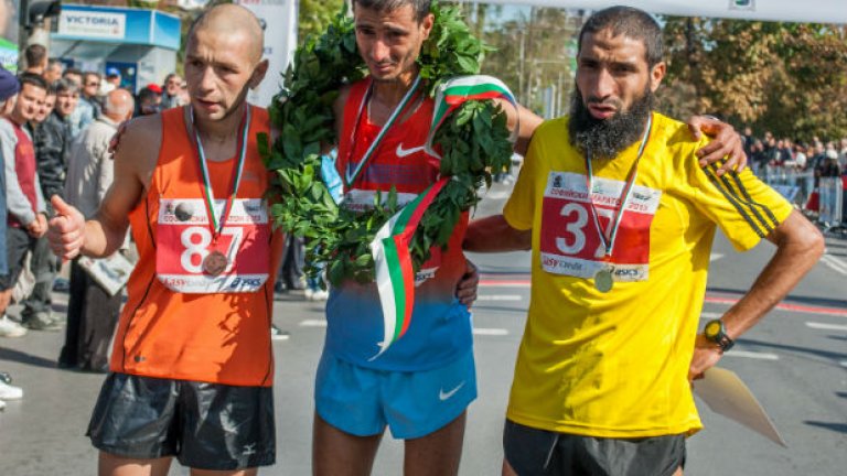 Той стана и най-добре представилият се българин на Софийския маратон