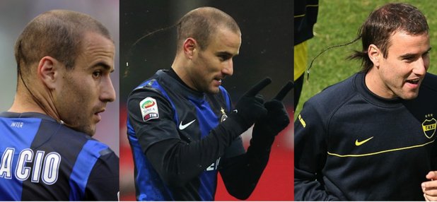 Опашчицата на Родриго Паласио от Интер е уникален принос към футболните прически.