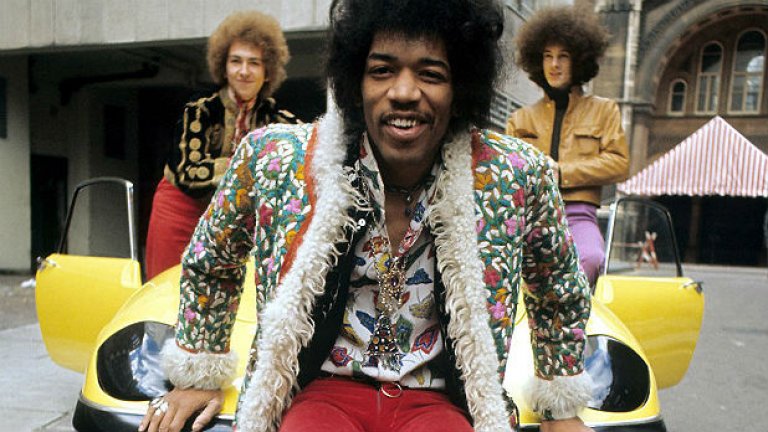 Една от ранните снимки на The Jimi Hendrix Experience