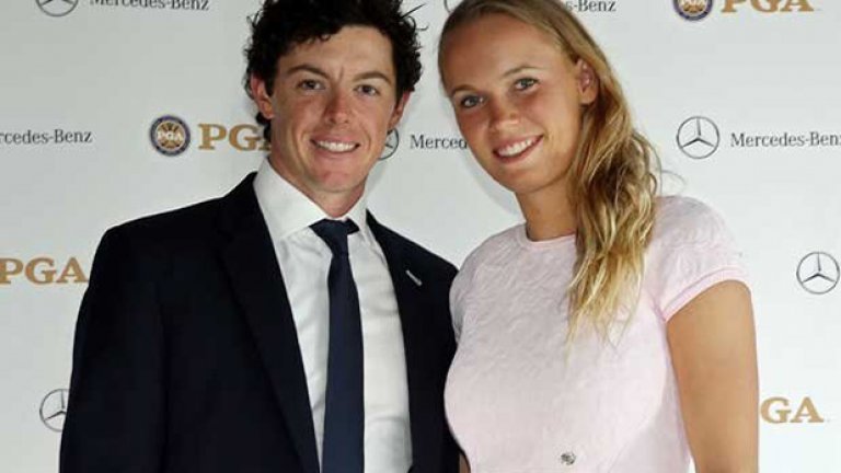 Рори пък я изненада и се появи в София през 2012-а, когато Вожнячки игра на Турнира на шампионките.