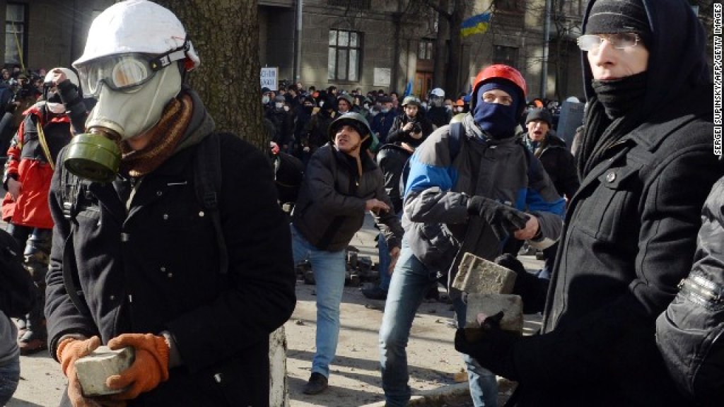 Хронология на хаоса в Украйна