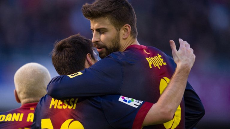 По-късно Пике се върна в родината и от 2008-а до днес е съотборник с Меси.